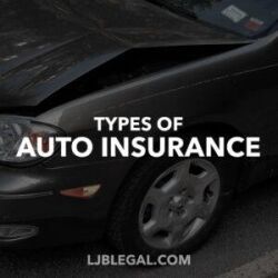 Types of Auto Insurance