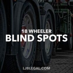 18 wheeler blind spots
