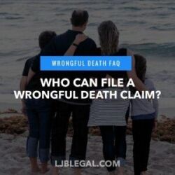 Who can file a wrongful death claim?