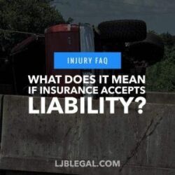 What does it mean if insurance accepts liability?
