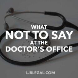 What Not to Say at the Doctor's Office