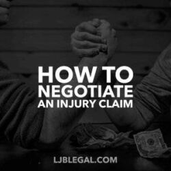 How to Negotiate An Injury Claim