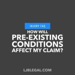 How will pre-existing conditions affect my cliam?