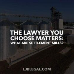 Does the lawyer you choose matter? What is a settlement mill?