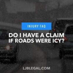 Do I have a claim if the roads were icy?