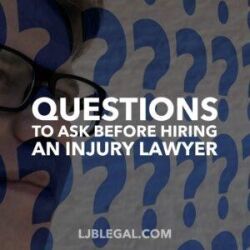 Questions to Ask Before Hiring a Personal injury Lawyer