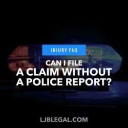 Can I File a Claim without a Police Report?