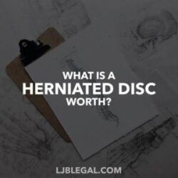 What is a Herniated Disc Worth?
